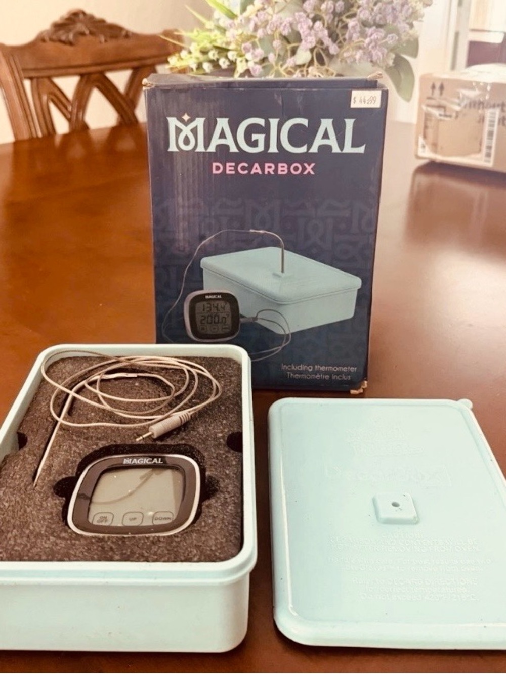 MagicalButter DecarBox Silicone Decarboxylation Box Thermometer Kit